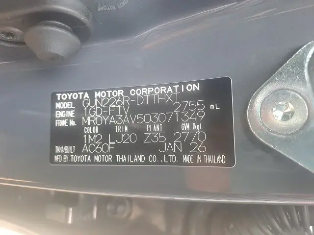 TOYOTA HILUX TRAVO thumbnail 6