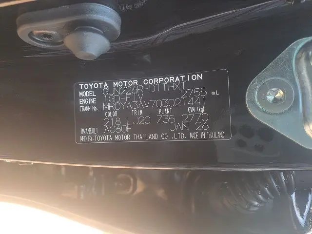 TOYOTA HILUX TRAVO thumbnail 7